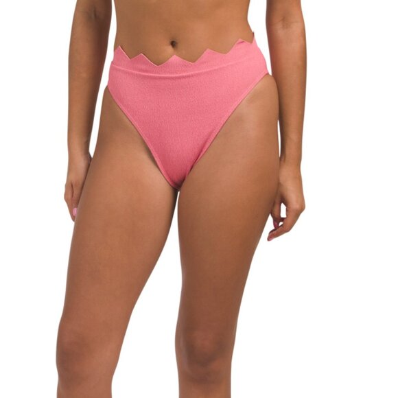 VIX SWIMWEAR Pink Made In Brazil Firenze Imani Hot Pants Bikini Bottoms - Picture 1 of 2